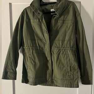 Old Navy Utility Jacket in Army Green